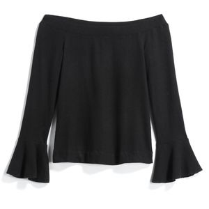 THREE DOTS Alyssa Off The Shoulder Knit Top